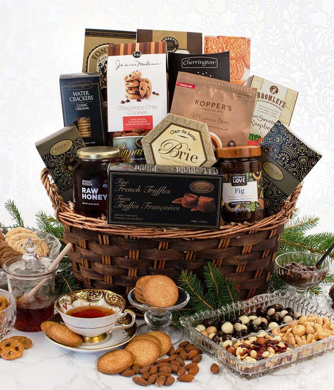 Sweet &amp; Savory Italian Goodies Basket