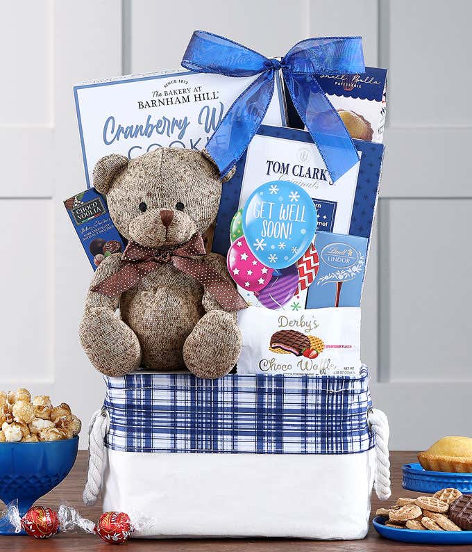 Get Well Beary Soon Gift Basket