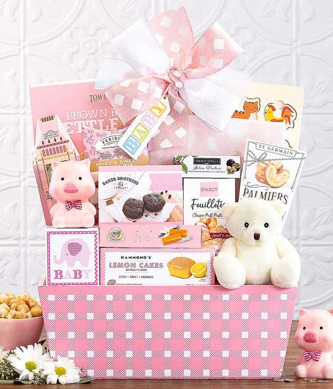 Sweetest New Baby Gift Box - Pink