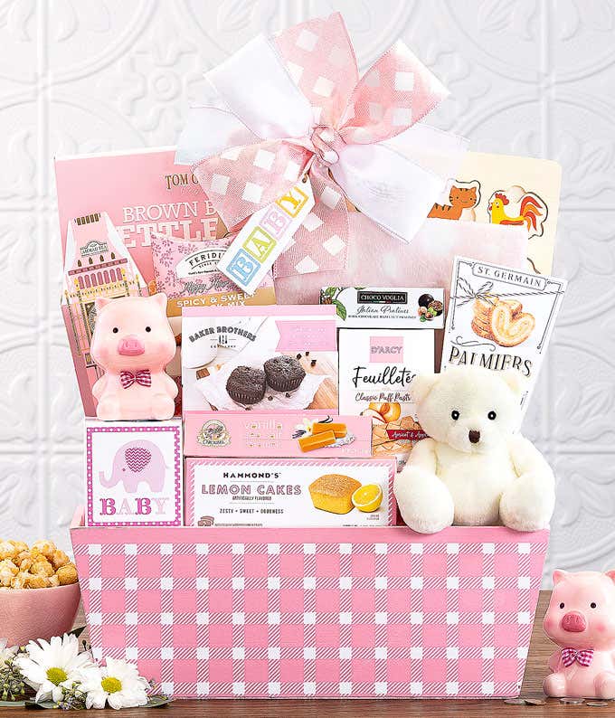 Sweetest New Baby Gift Box - Pink
