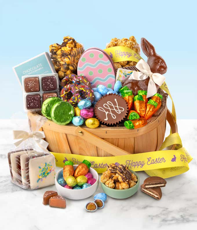 An Egg-cellent Chocolate Easter Basket
