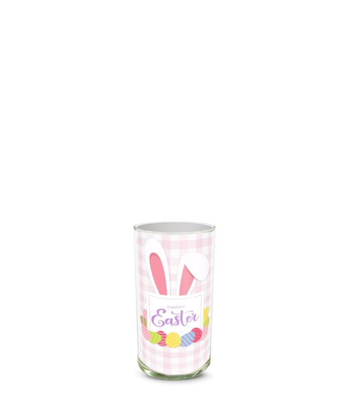 Partial image of Custom Photo Vase without flowers.